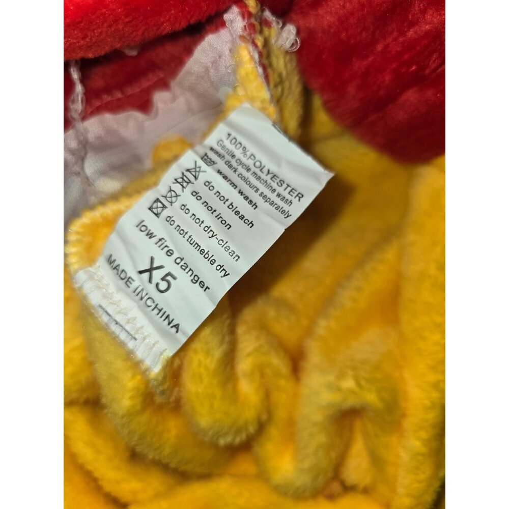 Winnie Pooh Hooded PJ Outfit Size L - Picture 3 of 7